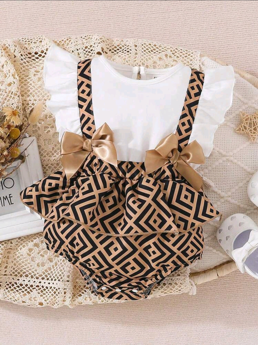 Girls Ruffle Bodysuit