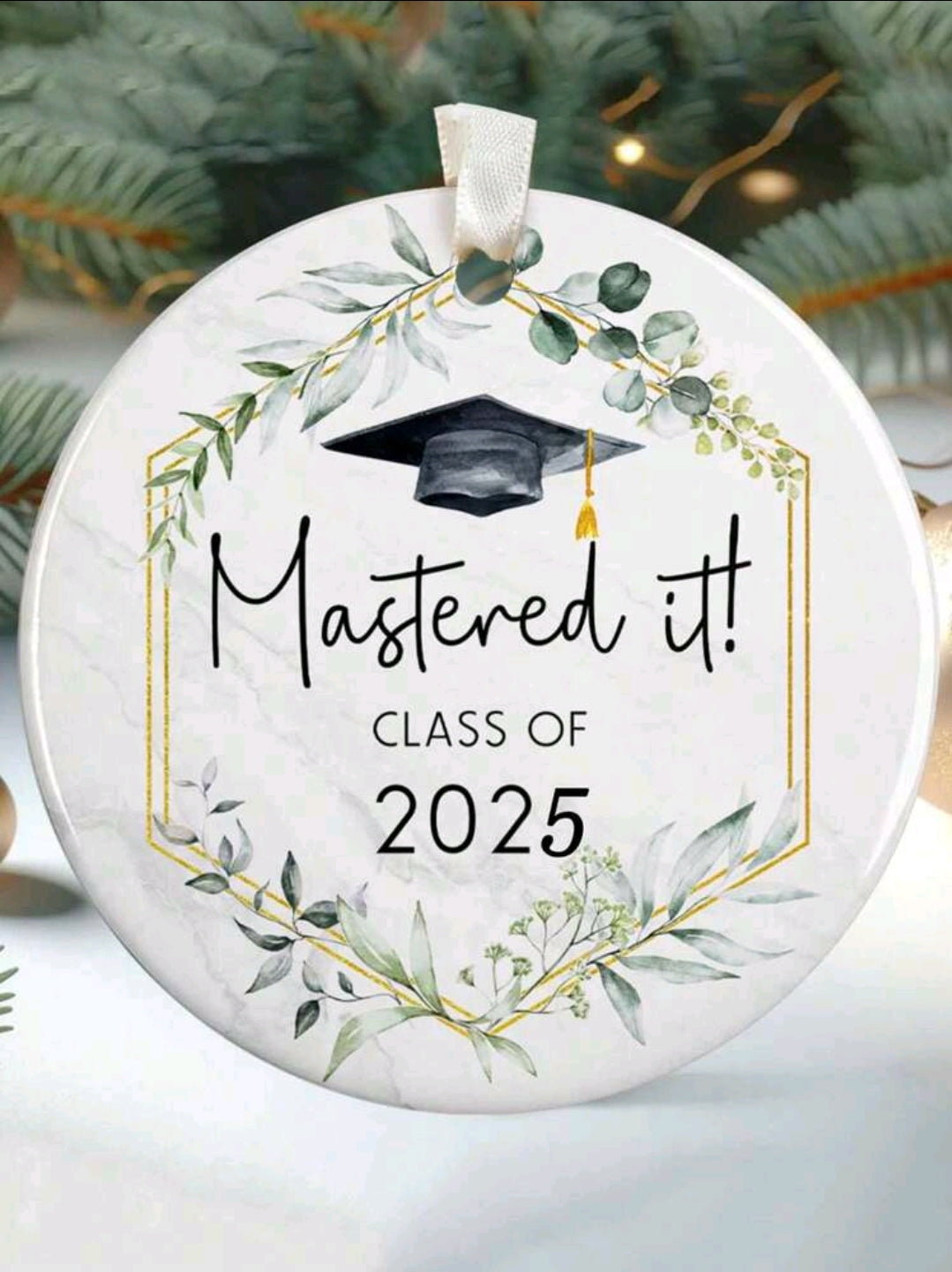 Mastered It Hanging Plaque