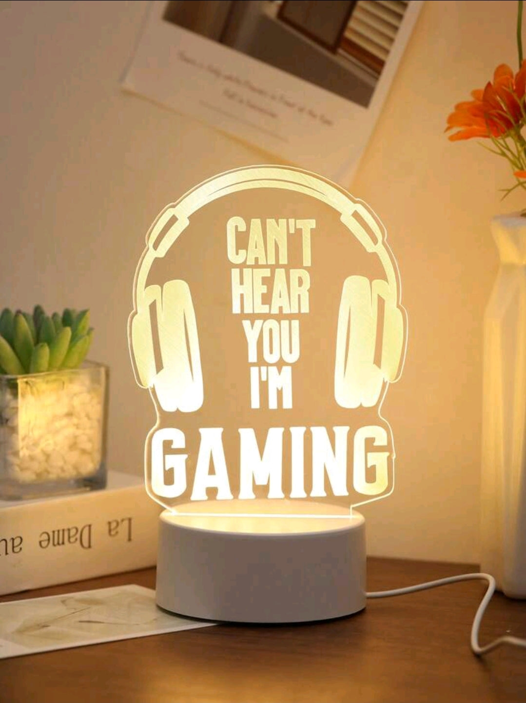 Can't Hear You I'm Gaming Light