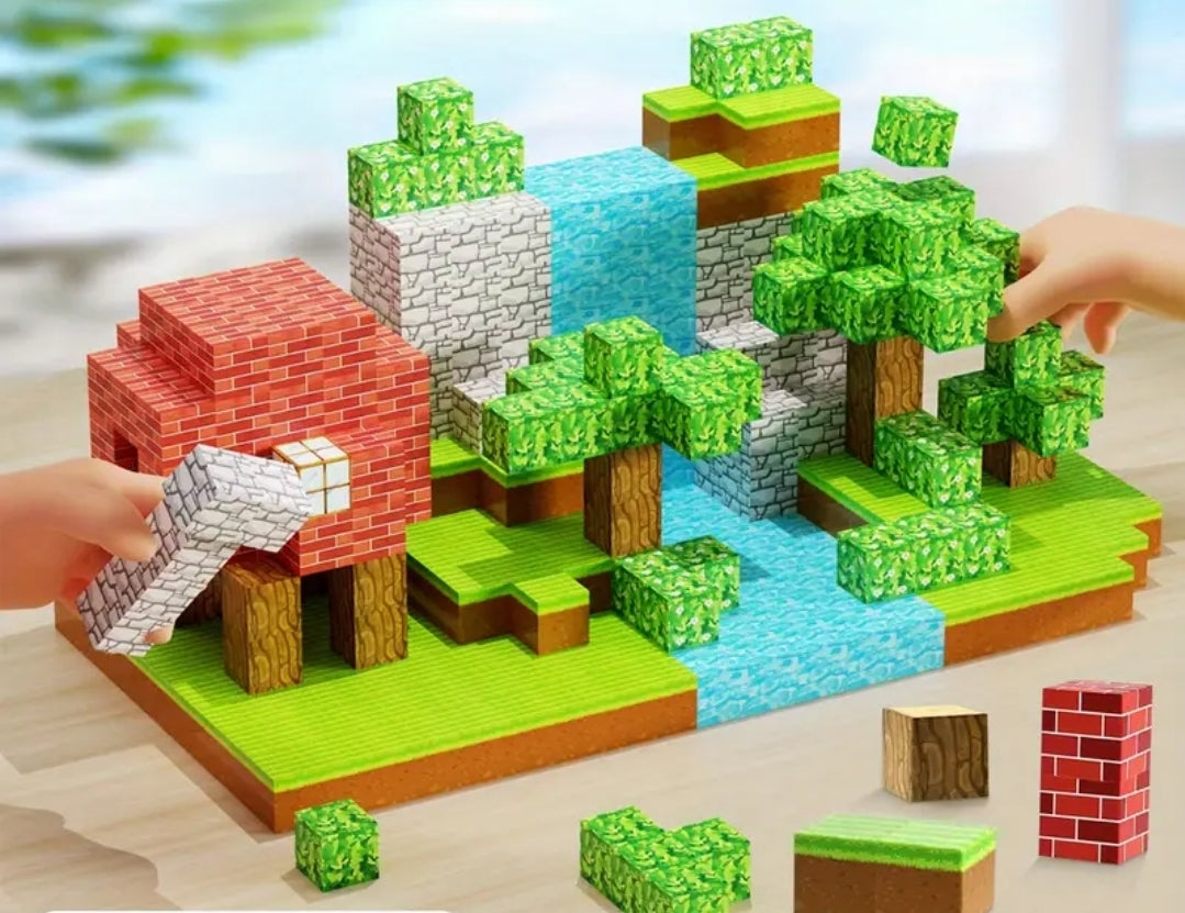 Sensory Magnetic Building Blocks