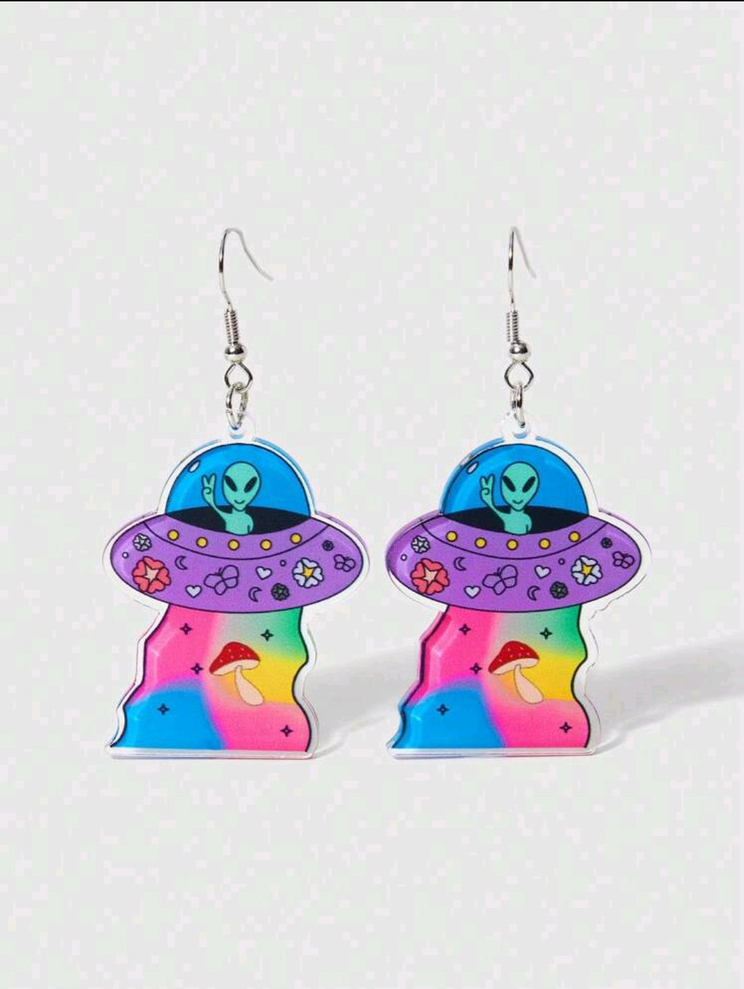 Alien Earrings
