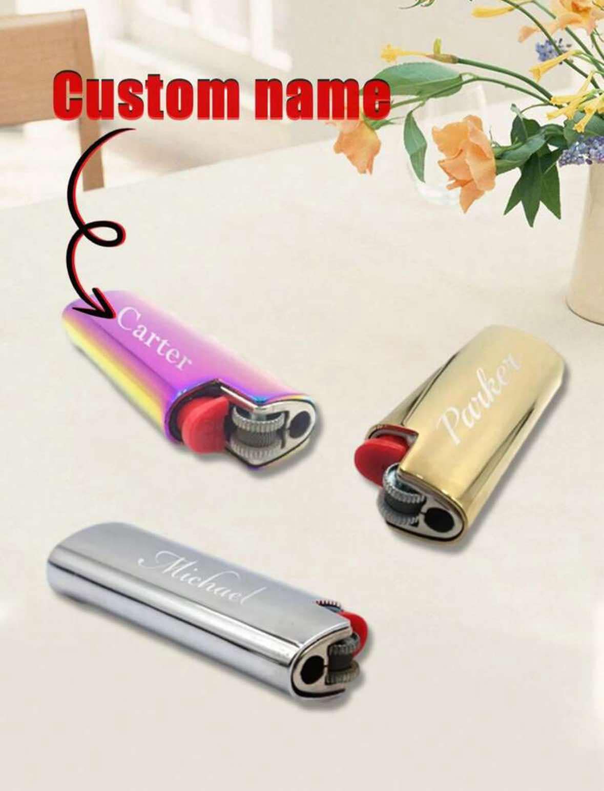 Personalised Lighter Case