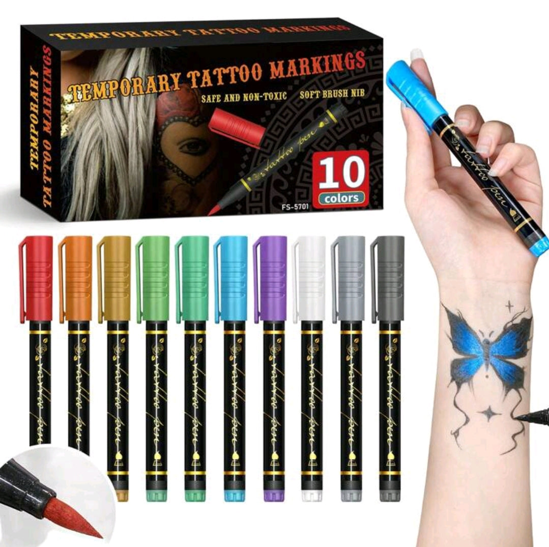 Temporary Tattoo Markers