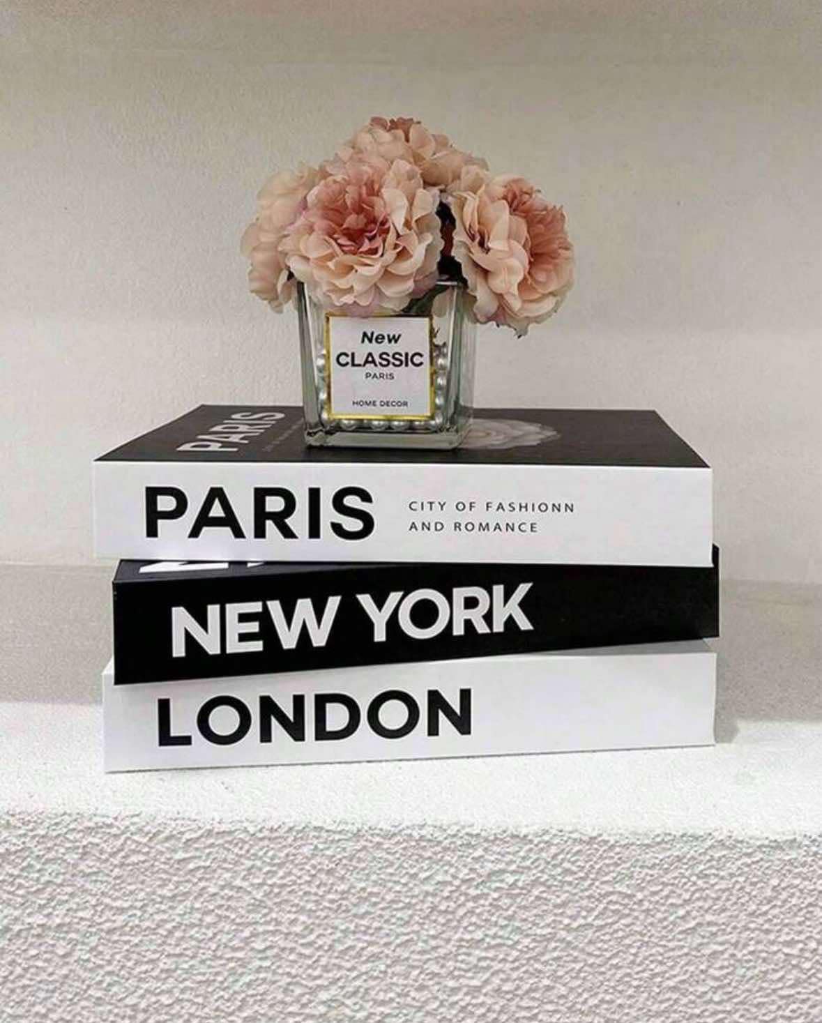 3 Piece Decorative Book Stack