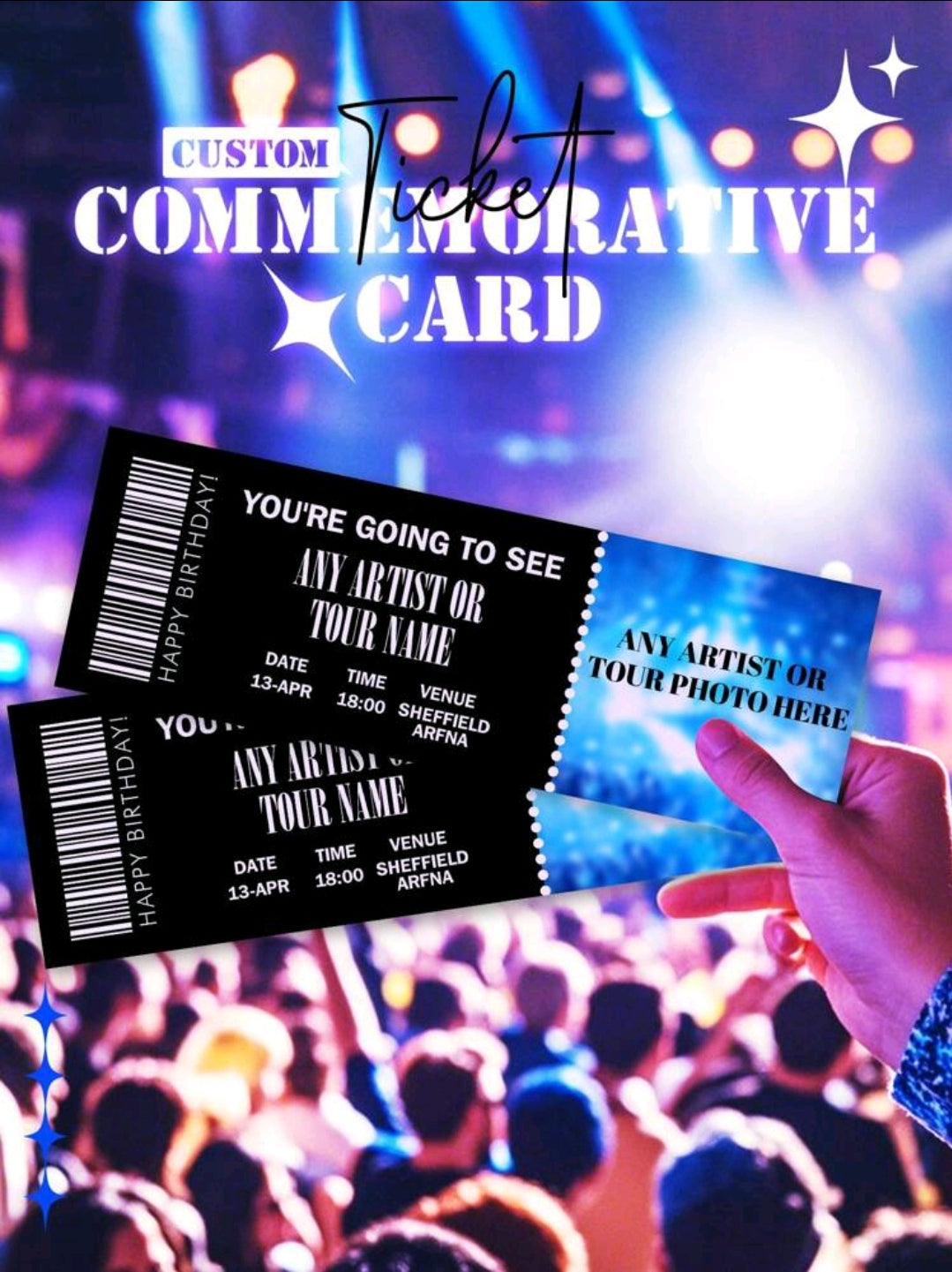 Customised Tour Ticket