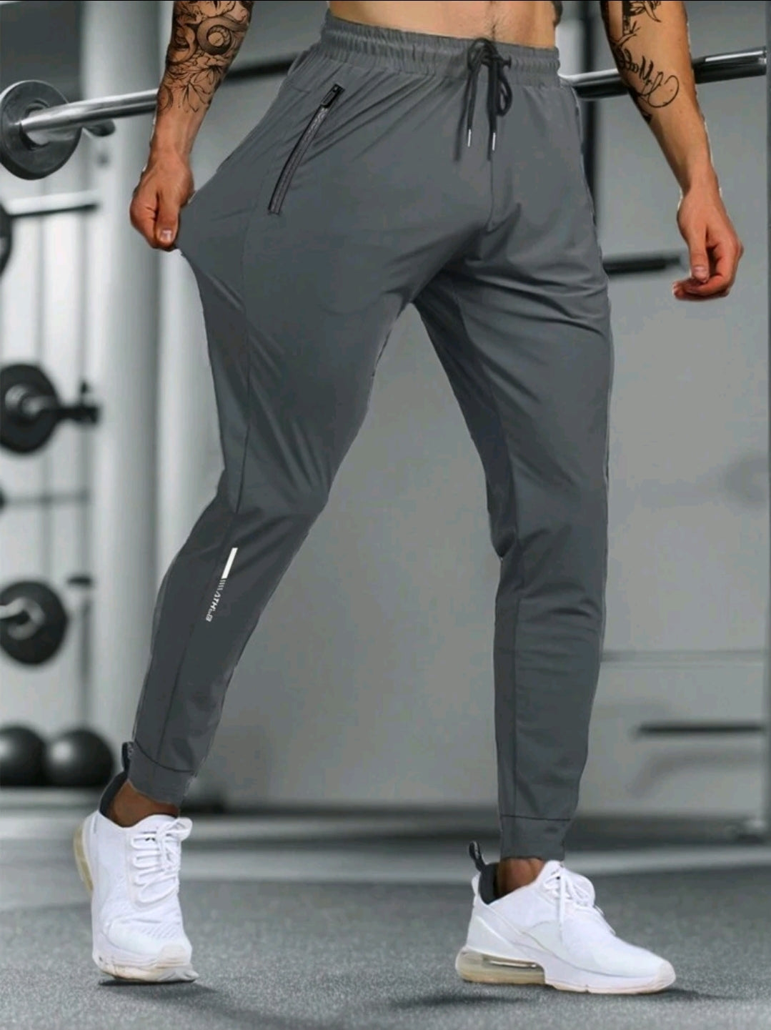 Grey Tracksuit Bottoms