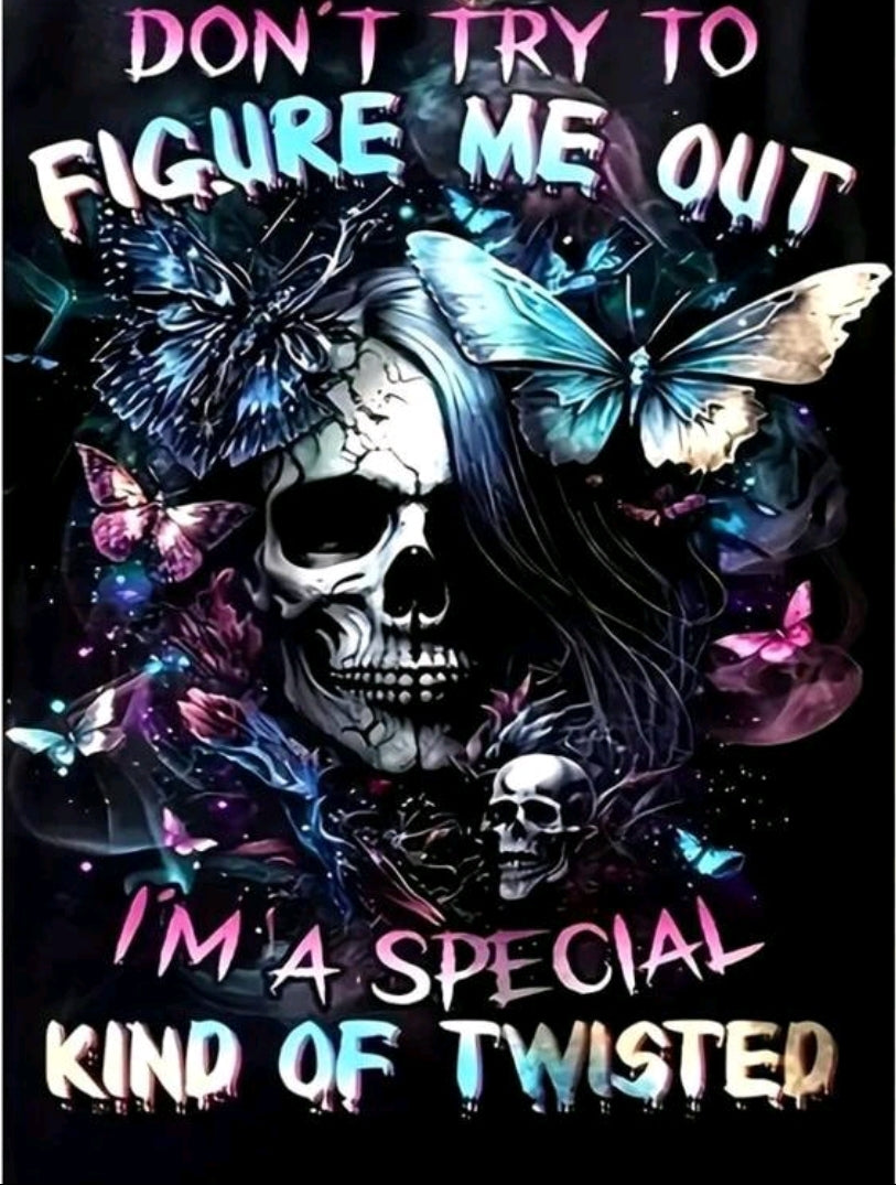 Don't Try Figure Me Out Diamond Painting