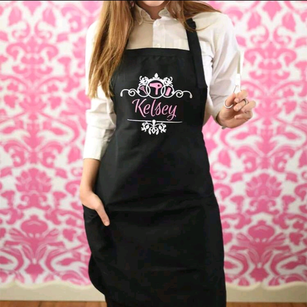 Personalised Hair Apron