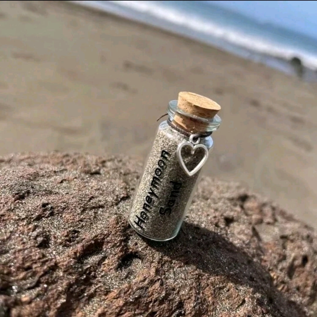 Honeymoon Sand Keepsake Bottle