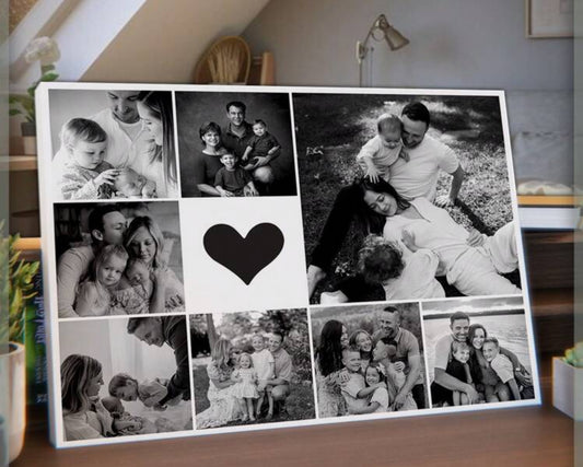 Personalised Framed Family Cancas