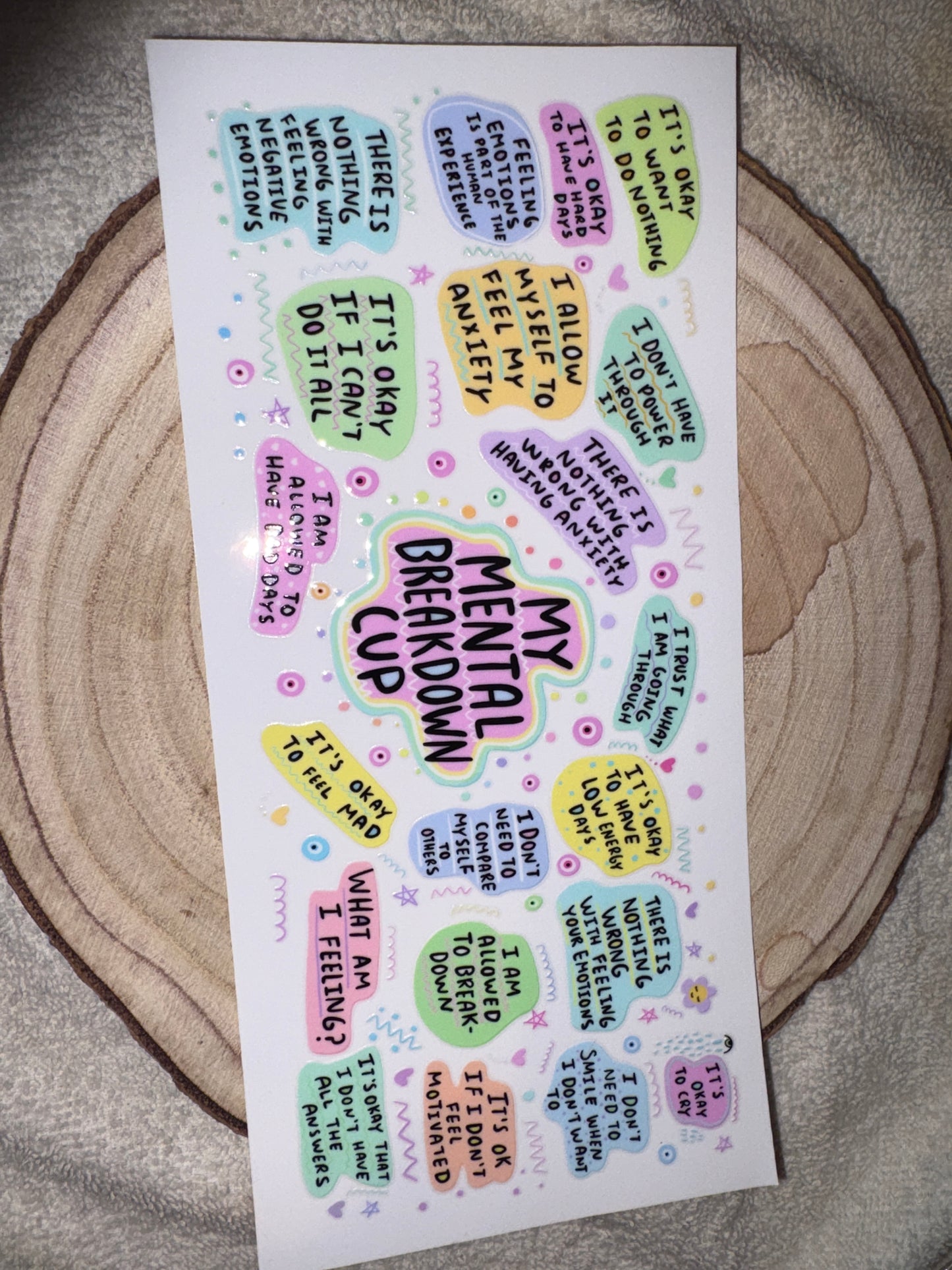 16oz Mental Health Wraps