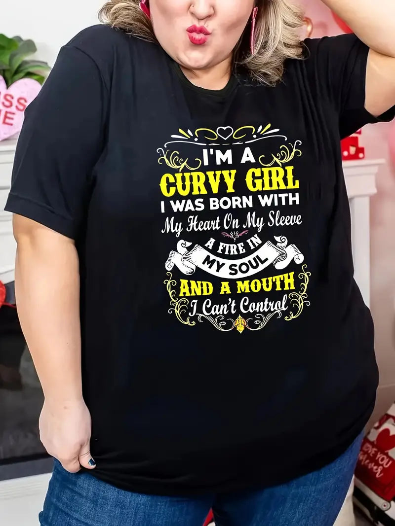 I’m a curvy girl tshirt