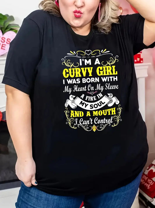 I’m a curvy girl tshirt