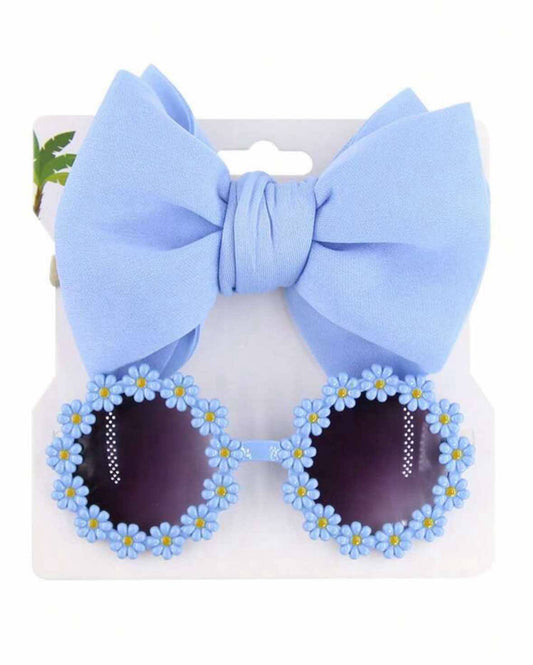 Bow and Flower Sunglasses