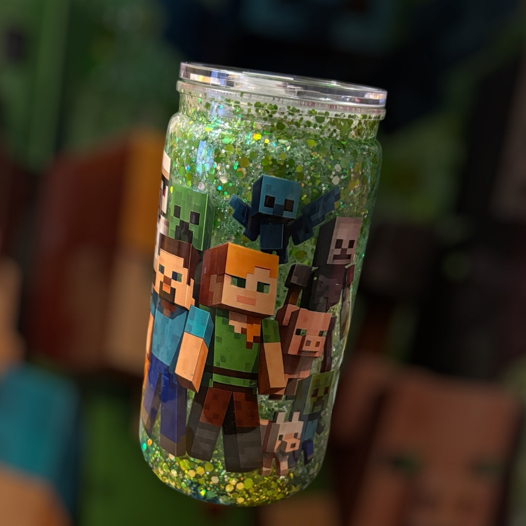 Glitter Snowglobe Tumblers