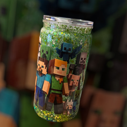 Glitter Snowglobe Tumblers