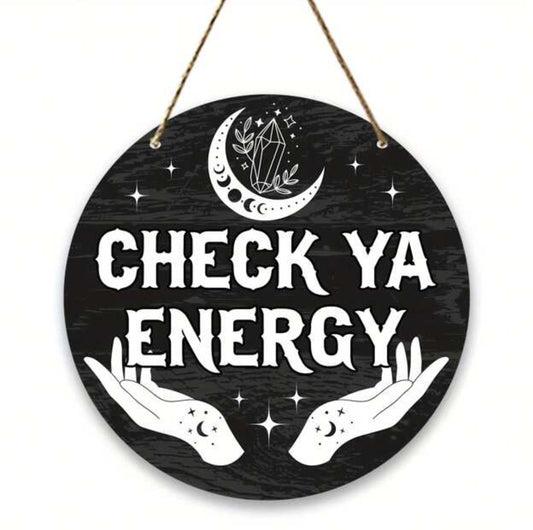 Check Ya Energy Hanging Ornament