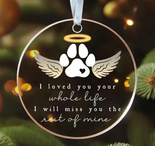 Pet Memorial Bauble