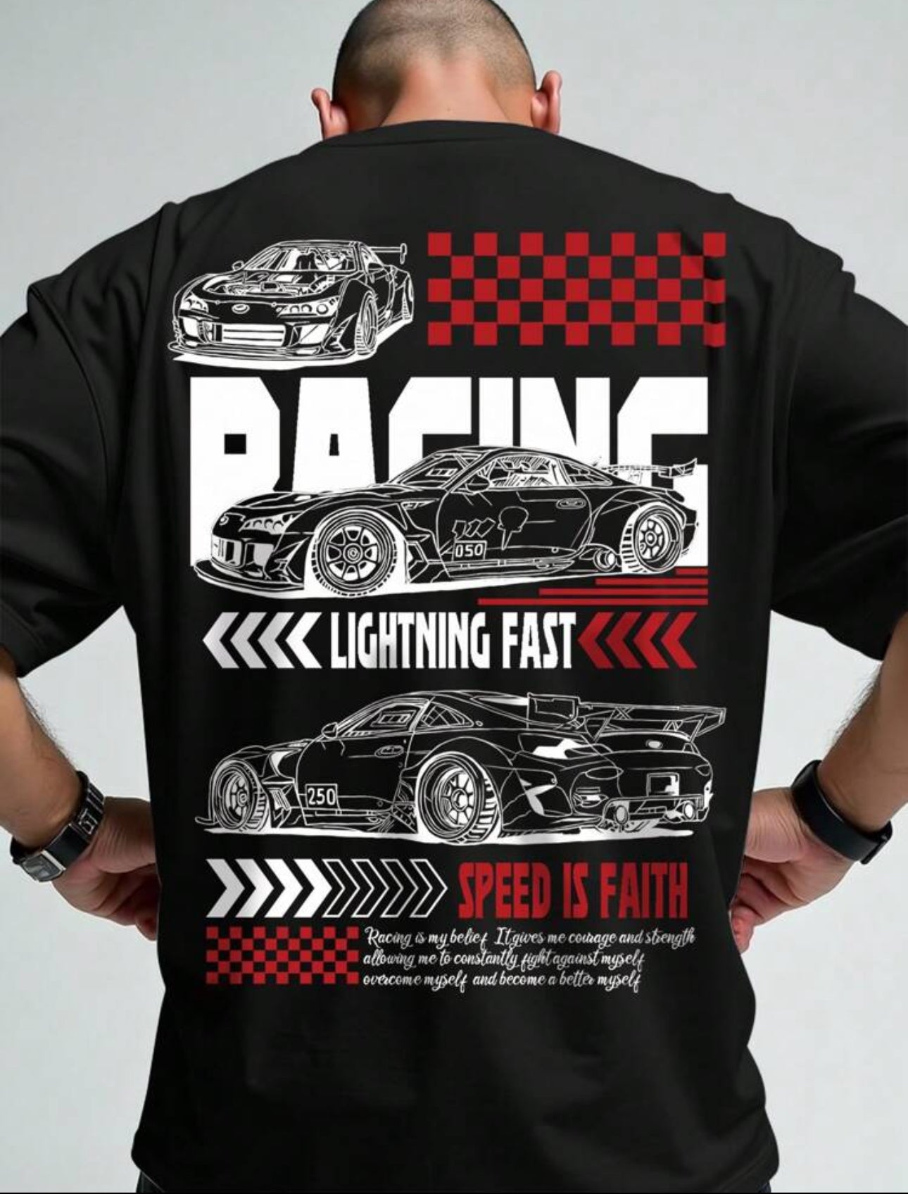 Men’s Plus Racing T-shirt