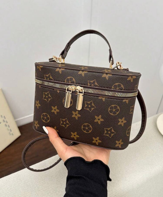 Retro Mini Monogram Box Handbag & Crossbody Bag