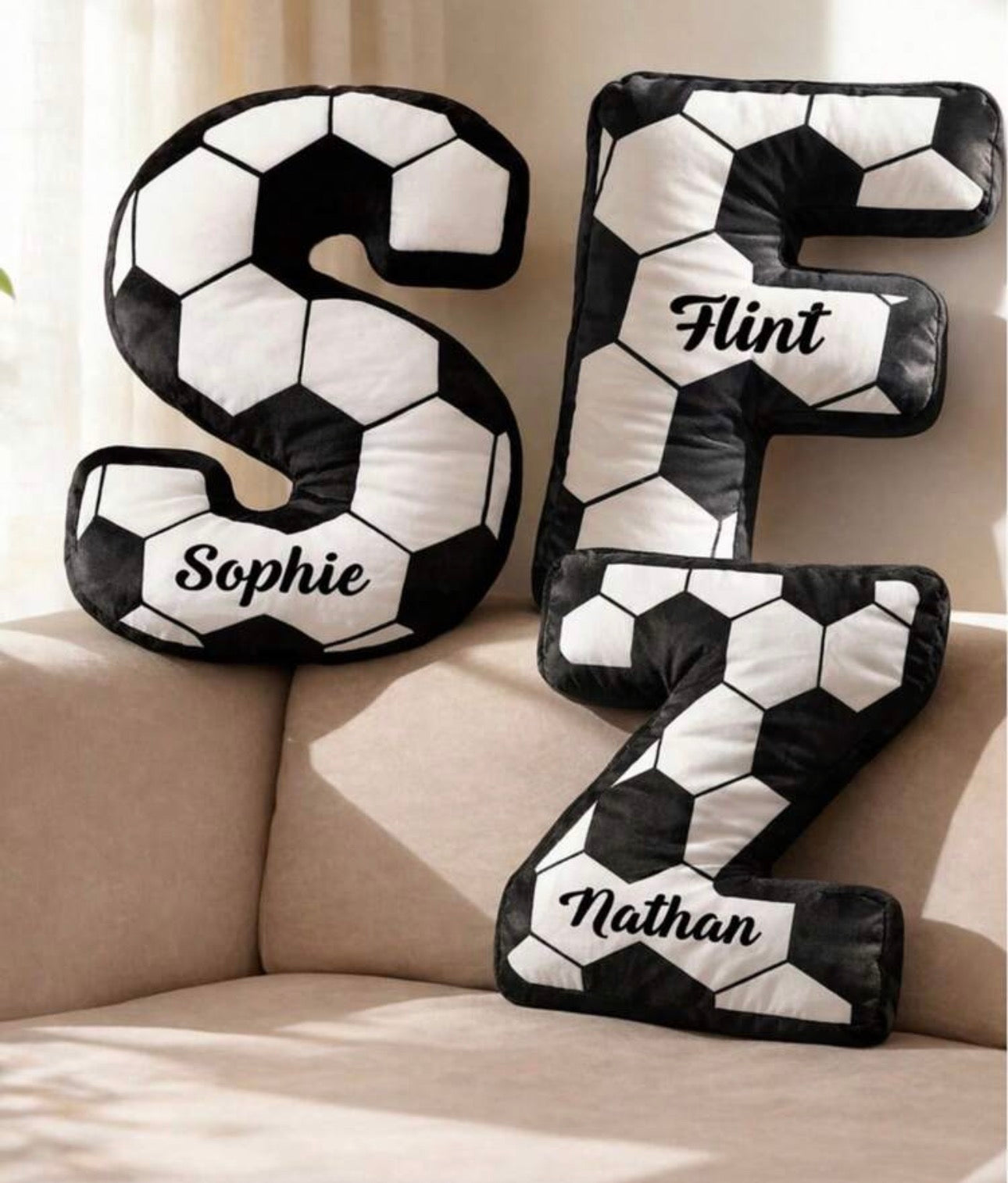 Personalised Football Cushion