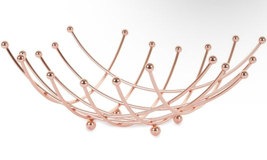 Copper Fruit Bowl Nest