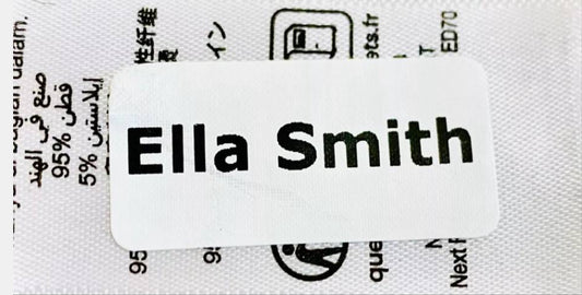 Stick On Name Labels