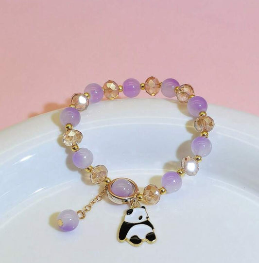 Panda Beaded Bracelet