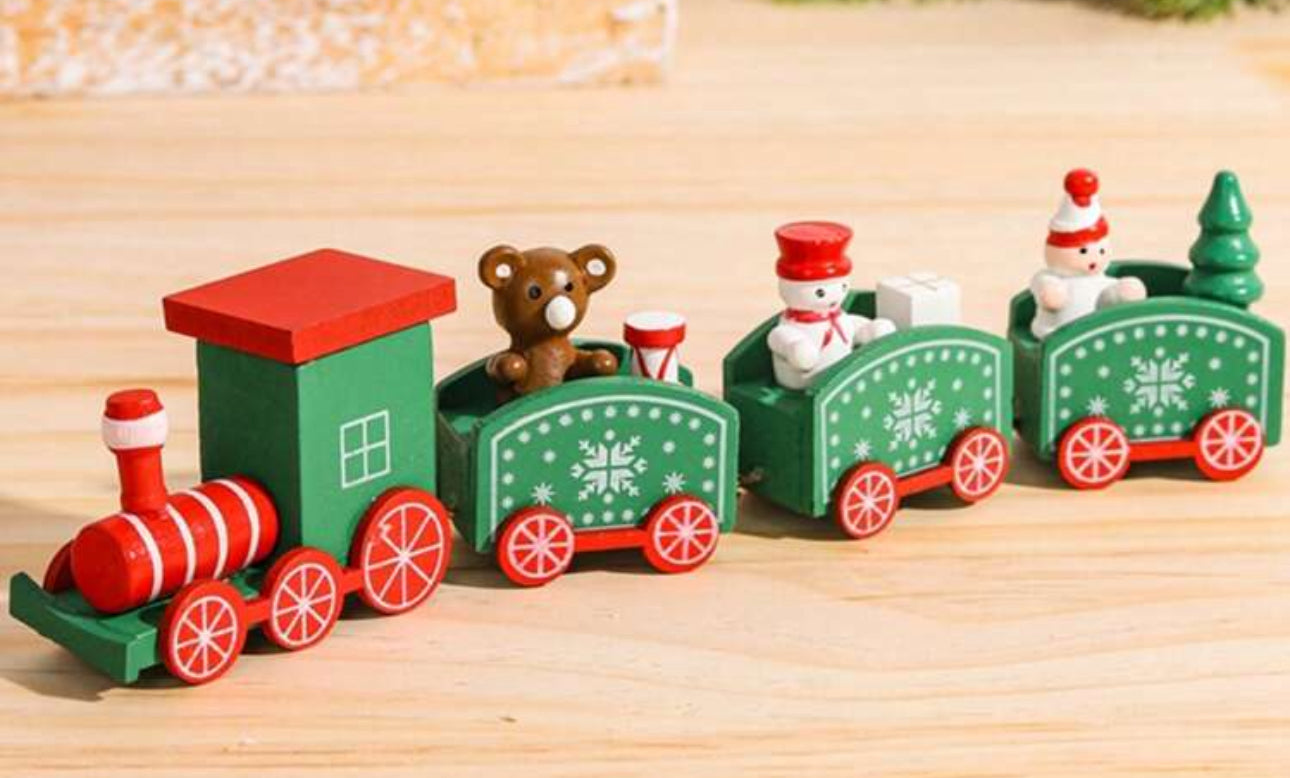 Christmas Four Section Train