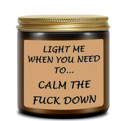 Lavender Scented Candle