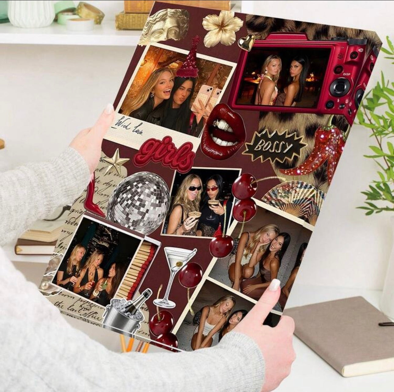 Custom "It-Girl" Collage Canvas