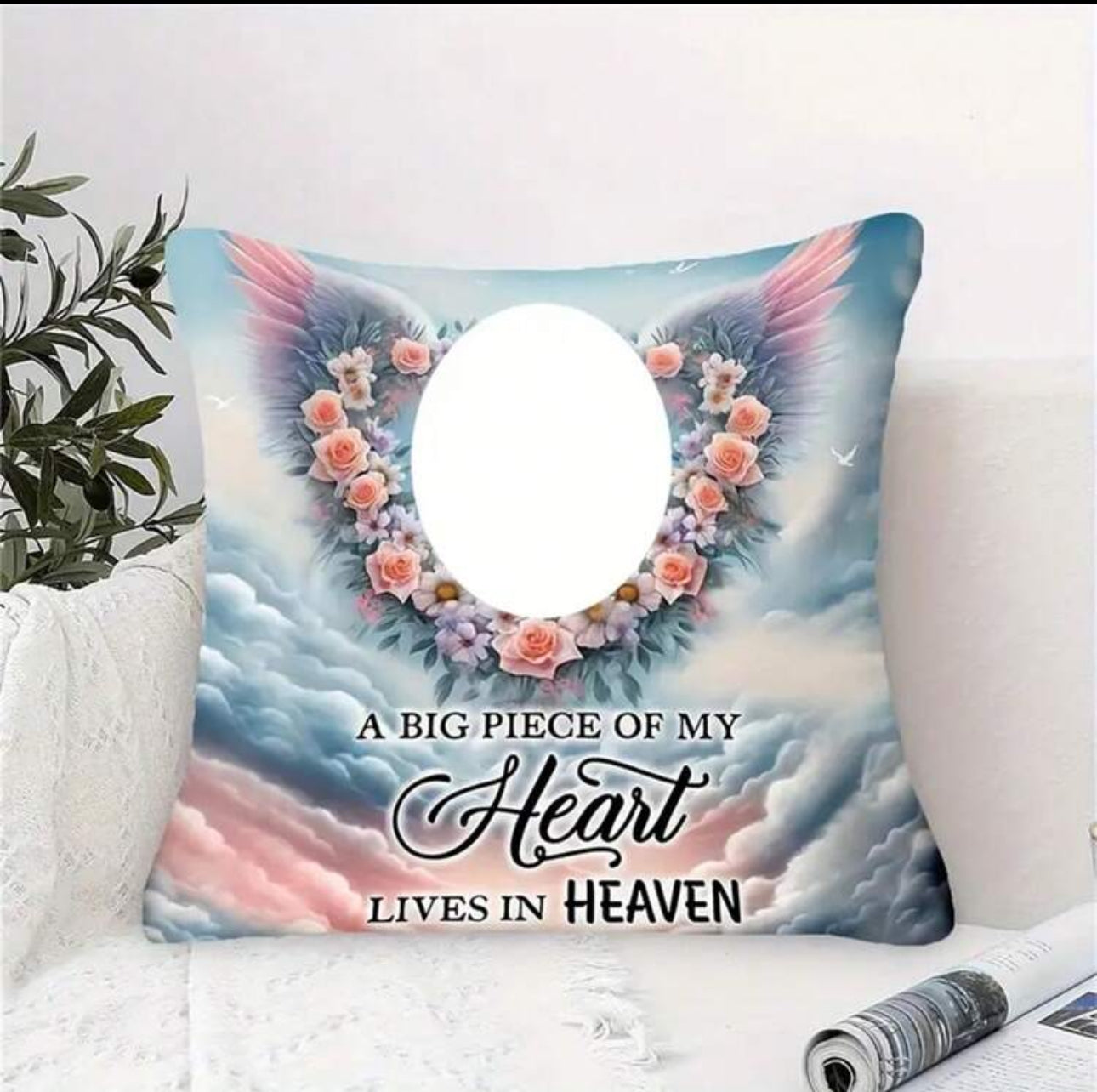A Big Piece Of My Heart Pillow case