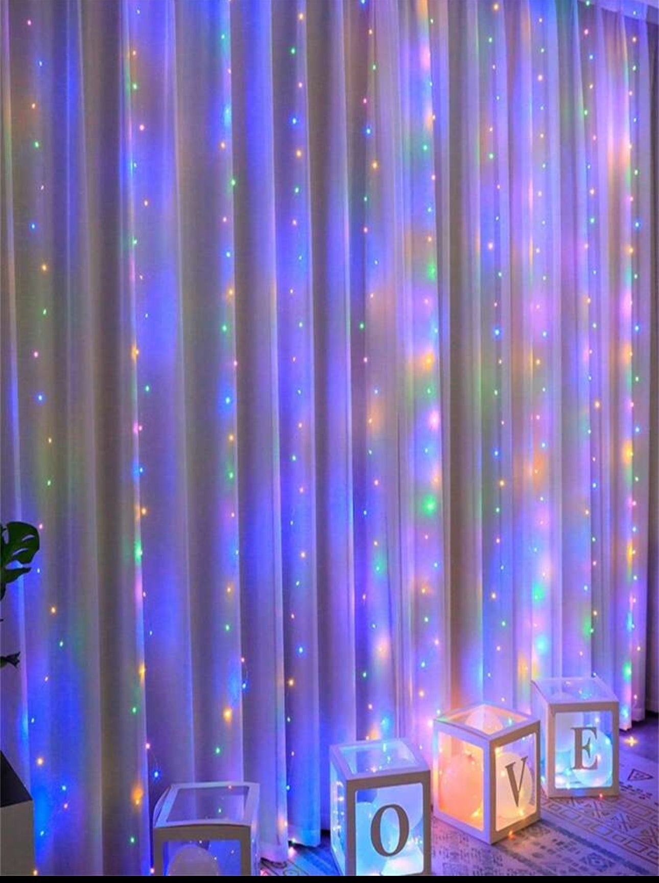 USB Curtain Lights