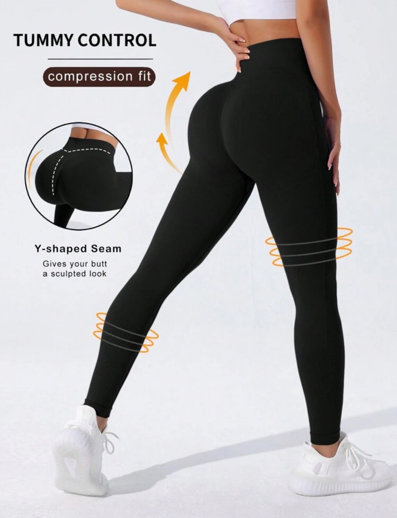 High Waisted Butt Lifting Leggings