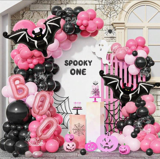 127 Piece Halloween Balloon Arch Kit