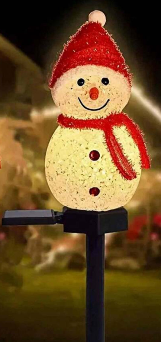 1 Piece Solar Powered Snowman