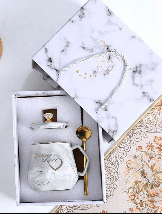 Gemstone Insulated Mug Set With Giftset