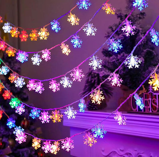 Snowflake String Lights