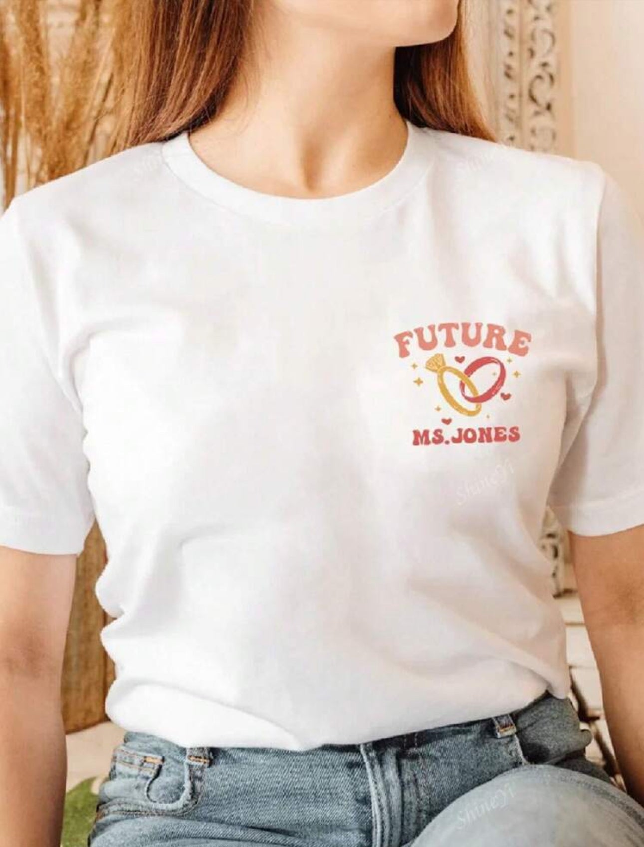 Personalised In My Engaged Era T-shirt