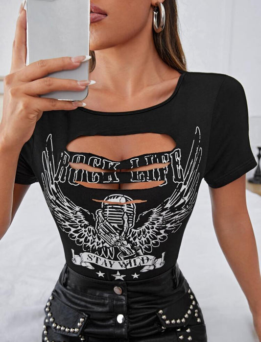 Rock Life Stay Wild T-shirt