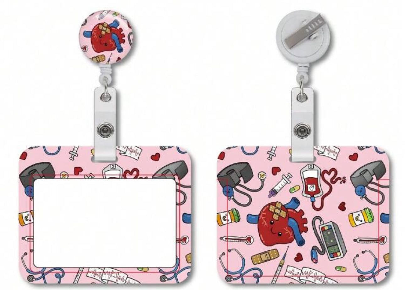 Pink Protective ID Case