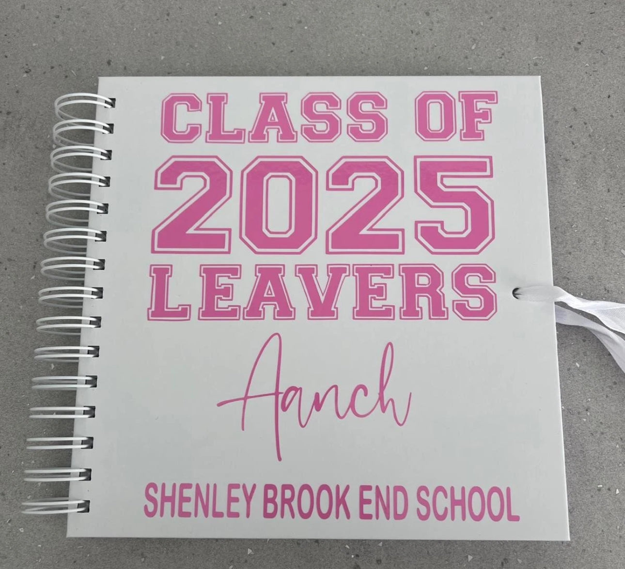 Personalised Leavers Book