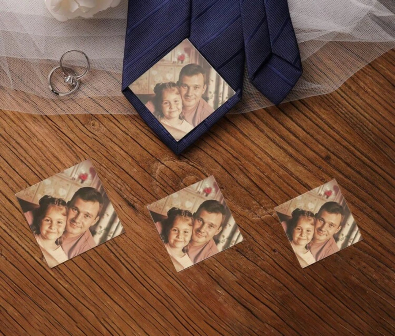 3 Piece Personalised Tie Patches