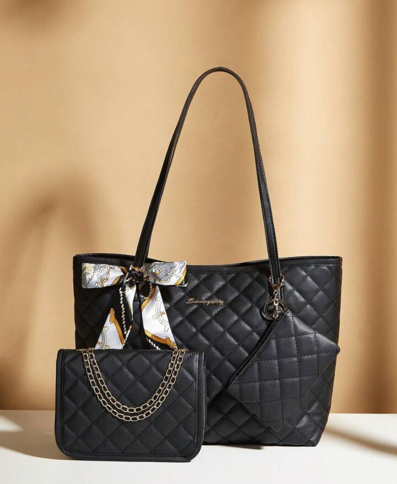 3 Piece Shoulder Crossbody and Purse