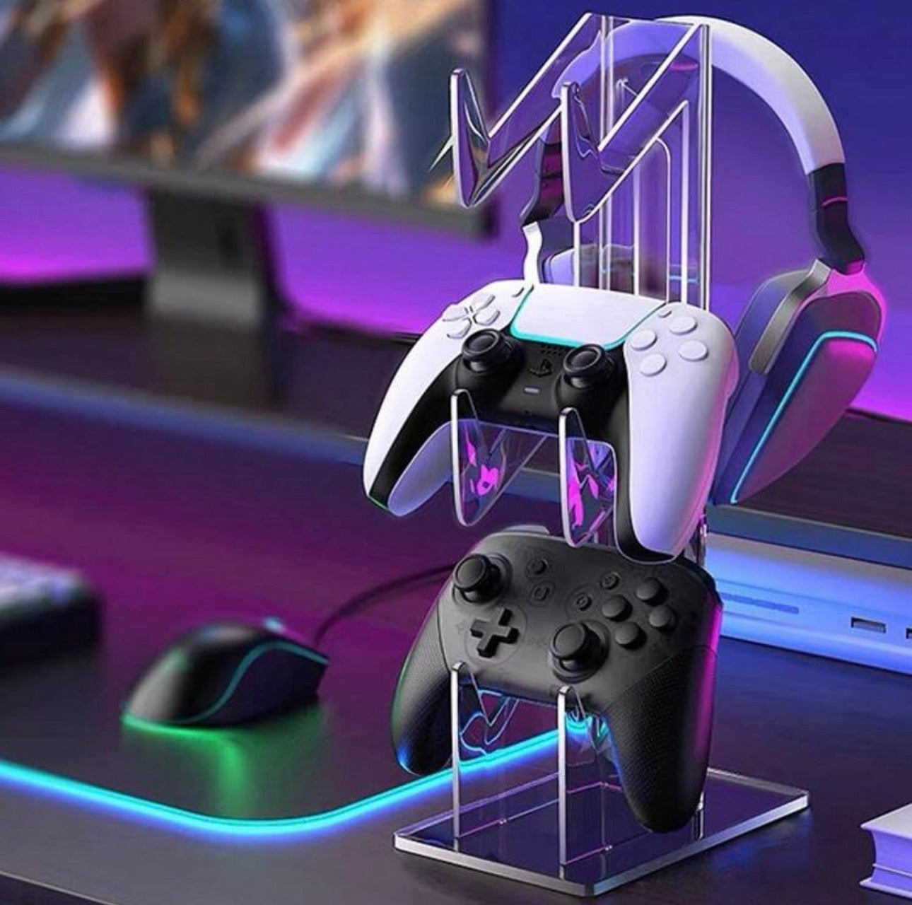 Three Layer Acrylic Gaming Stand