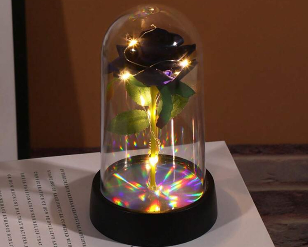 Preserved Rose LED Light