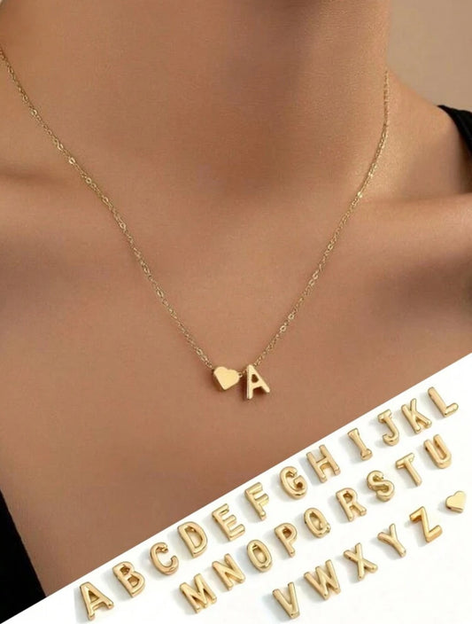 Initial necklace