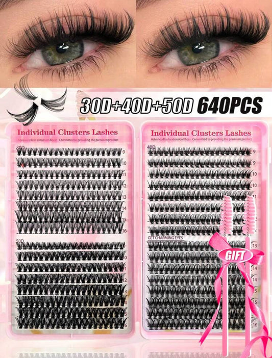 False Lashes 30D,40D&50D