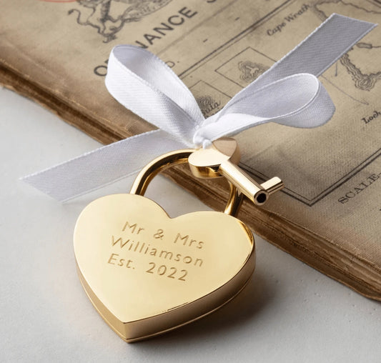 Personalised Love Padlock