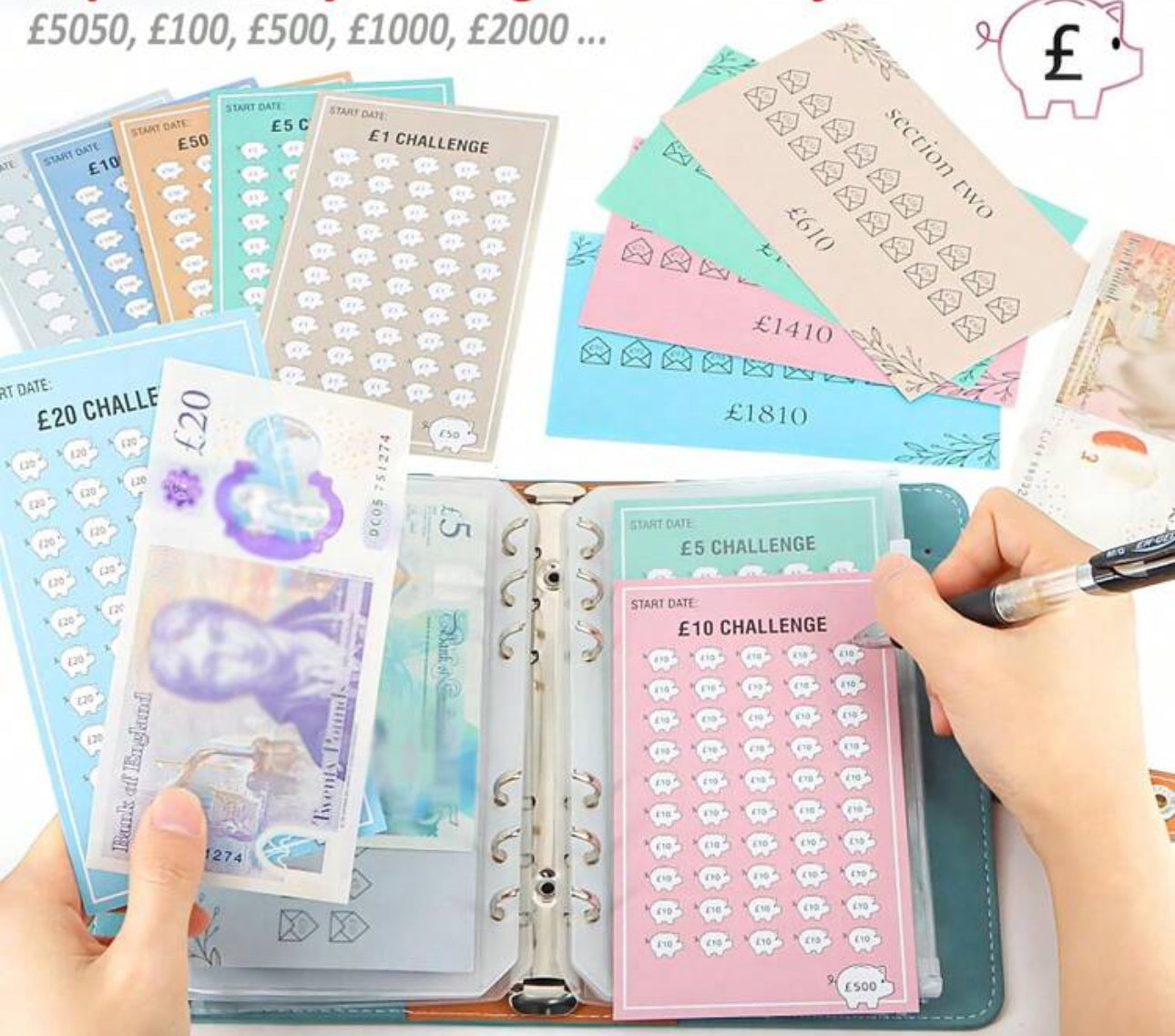 26 Pieces Savings Challenge